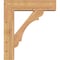 Ekena Millwork Olympic Block Smooth Bracket w/ Offset Brace, Western Red Cedar, 7 1/2"W x 28"D x 32"H BKT0806X28X32OLY05SWR - alternate 4